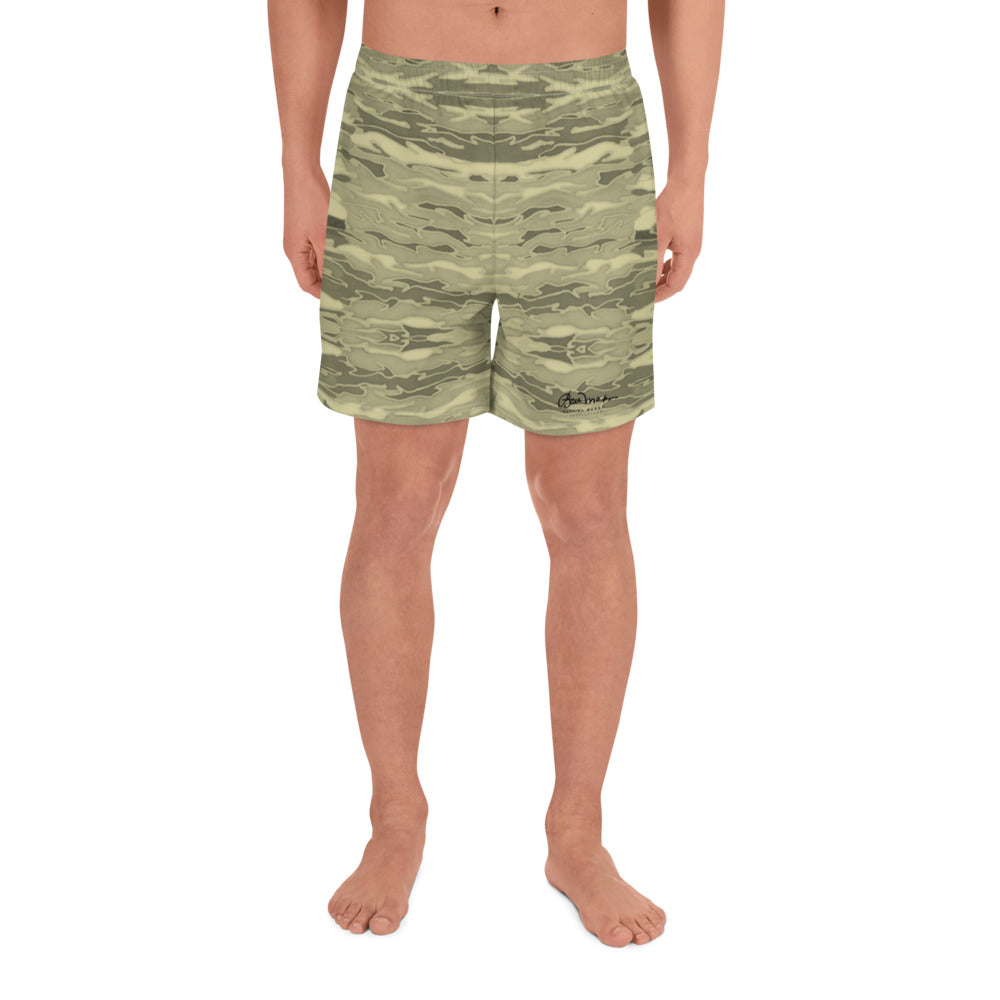 Khaki Lava Camouflage Mens Shorts