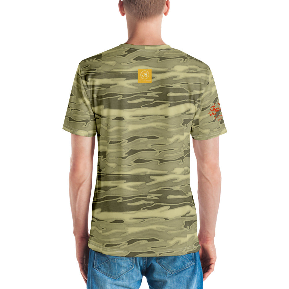 Khaki Lava Camouflage  Men's T-shirt