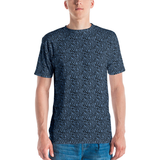 Blue Zebra Men's T-shirt