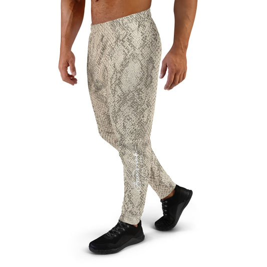 Snake Print Men's Recycled Joggers