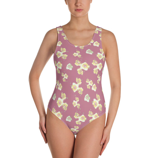 Starburst Floral One-Piece Swimsuit