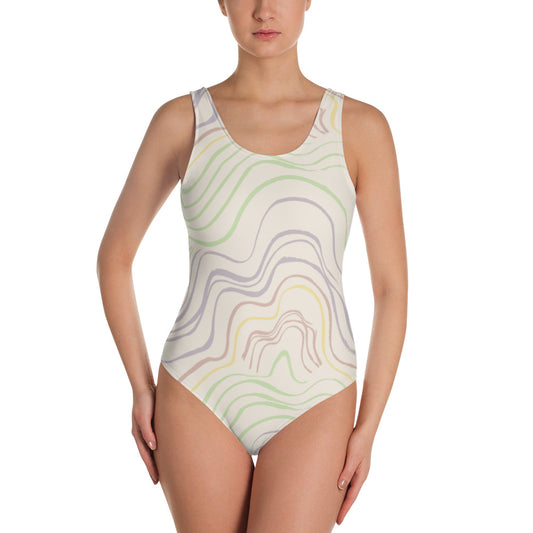 Sixties One-Piece Swimsuit