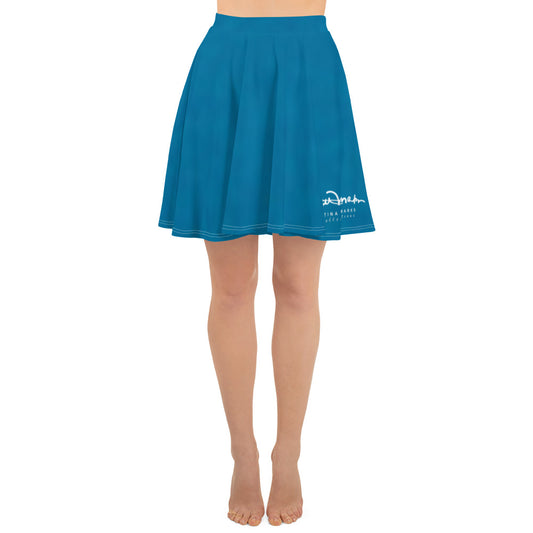 Ocean Blue Skater Skirt