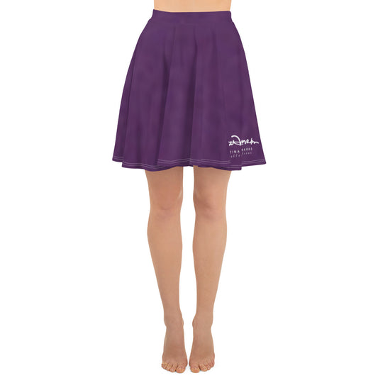 Royal Purple Skater Skirt