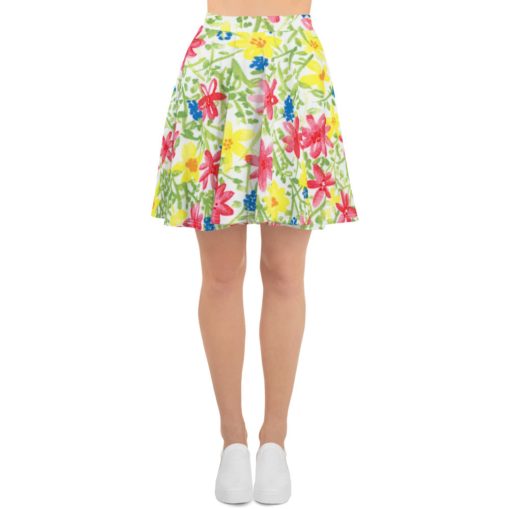 Wildflower Skater Skirt