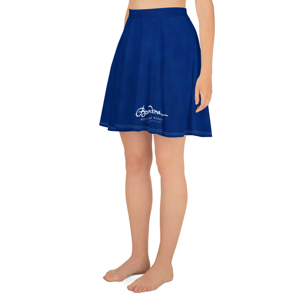 Harmony Blue Skater Skirt