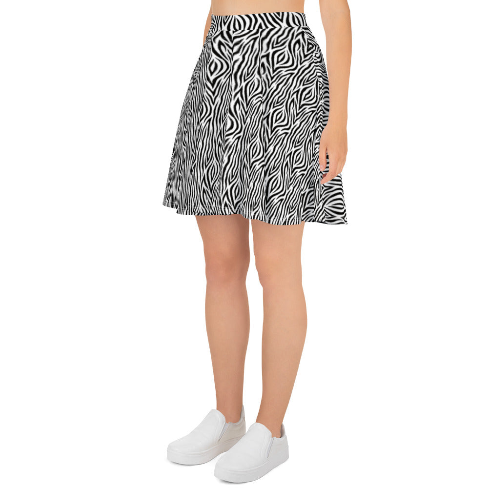 Zebra Skater Skirt