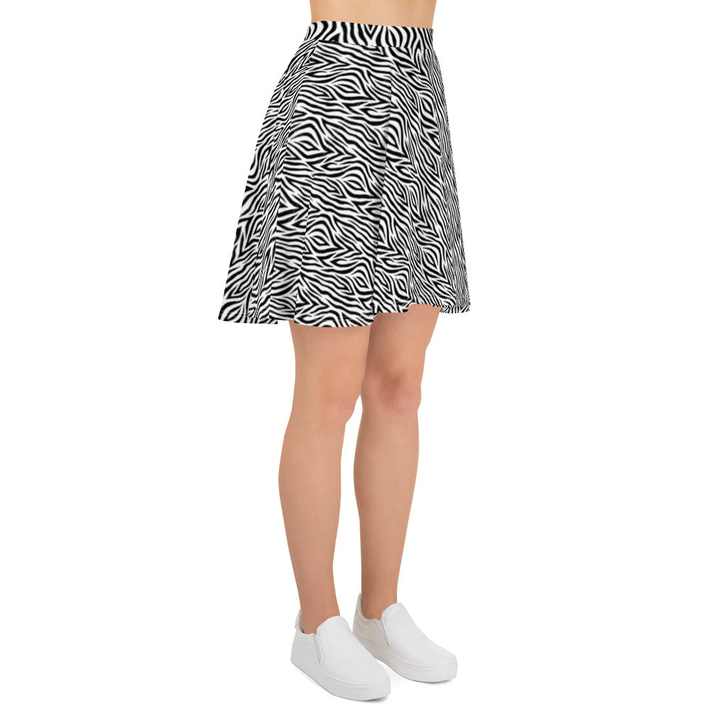 Zebra Skater Skirt