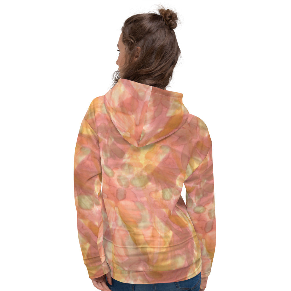 Recycled Unisex Hoodie - Watercolor Smudge - Women