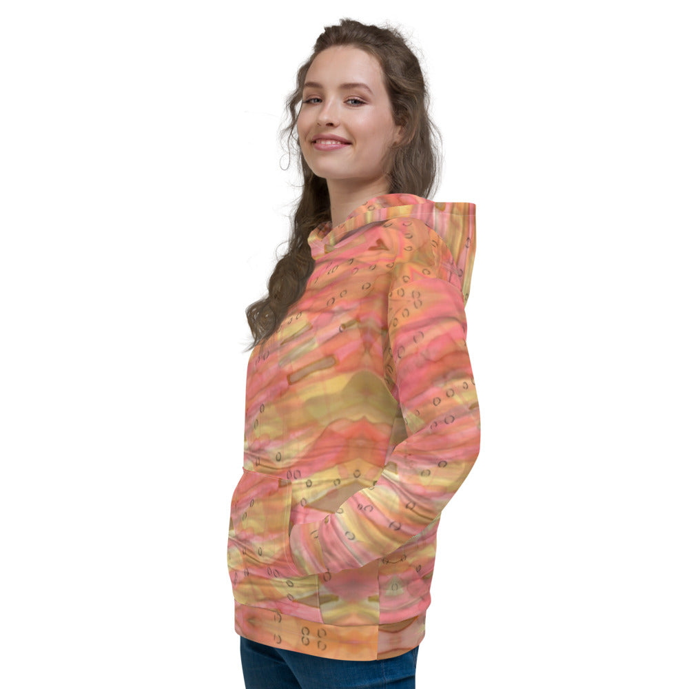 Recycled Unisex Hoodie - Dreamy Floral - Women