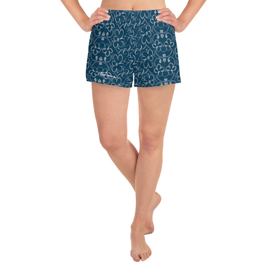 Women's Linear Sixties Athletic Shorts