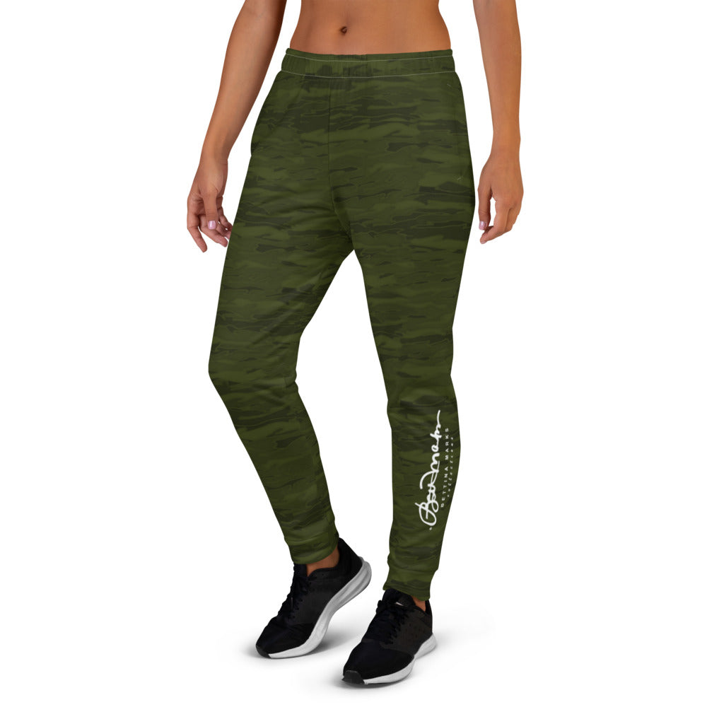 Army Camouflage Lava Women's Recycled Joggers