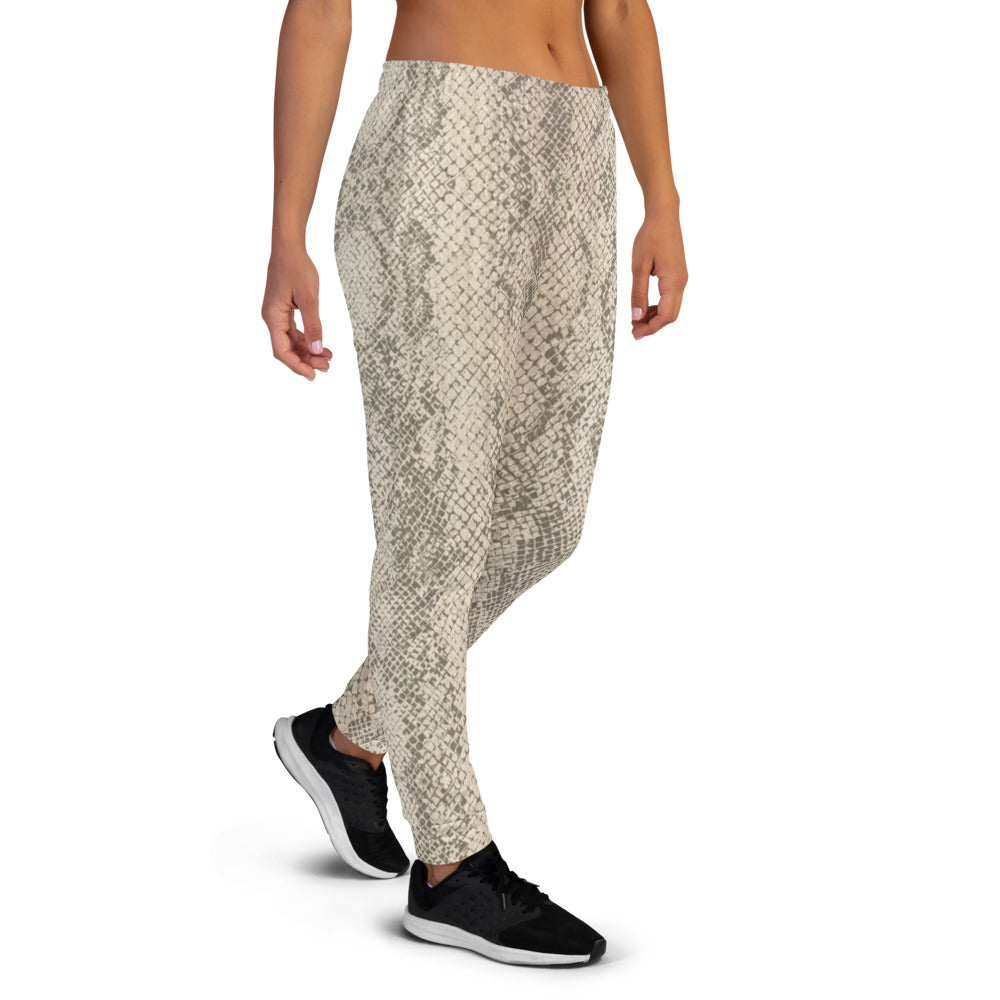 Snake Print Women's Recycled Joggers