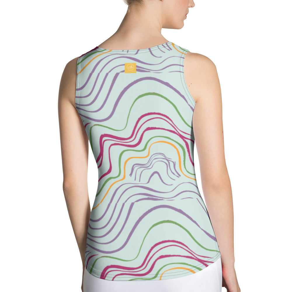 Psychedelic Spring Tank Top