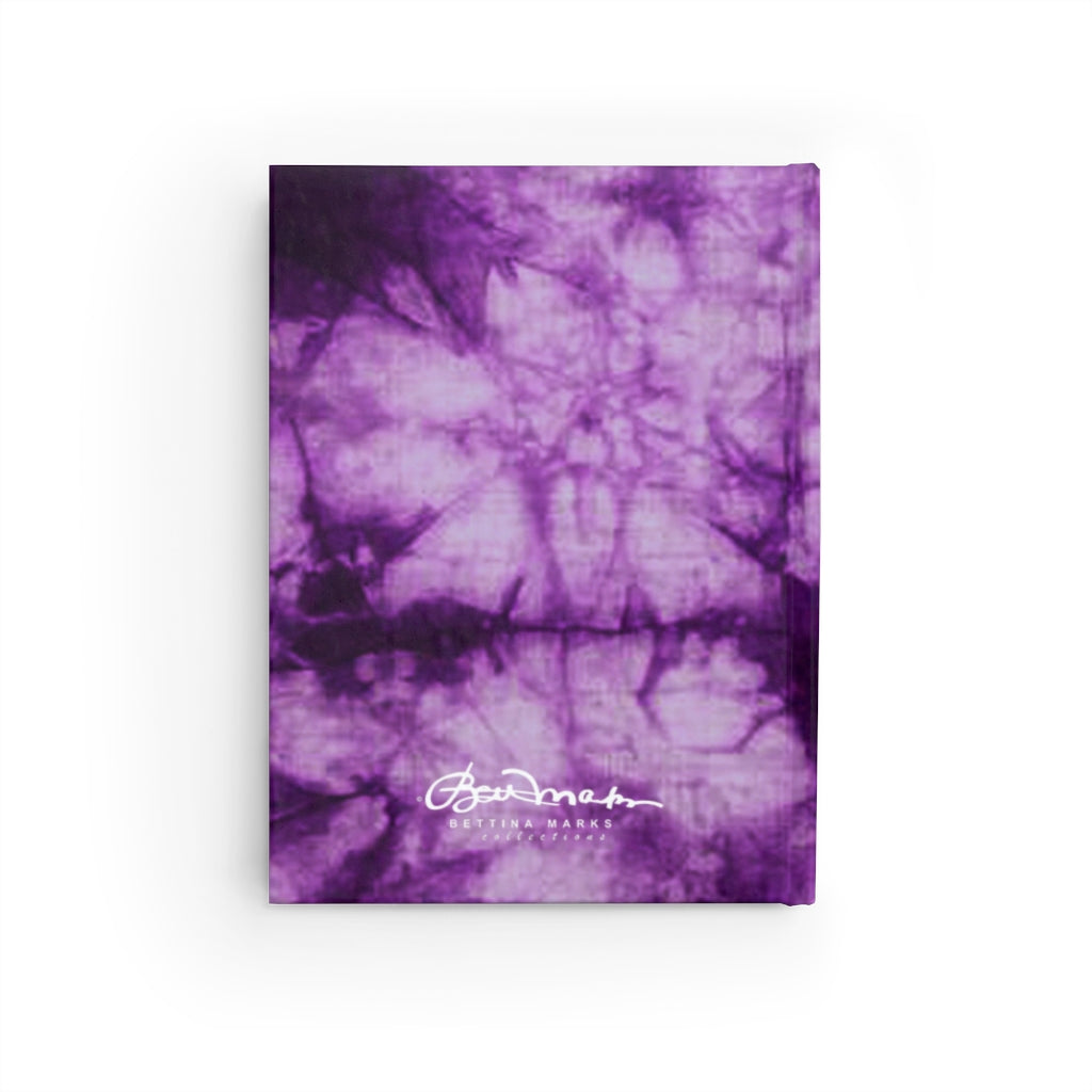 Purple Tie Dye Journal