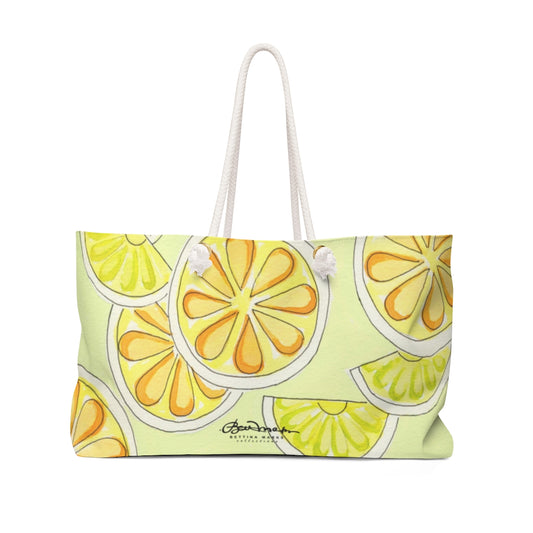 Citrus fruits Weekender Bag