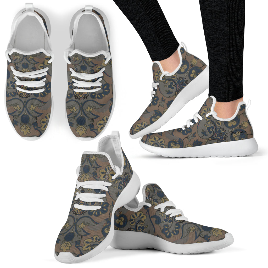 Not Quite Paisley Mesh Knit Sneakers