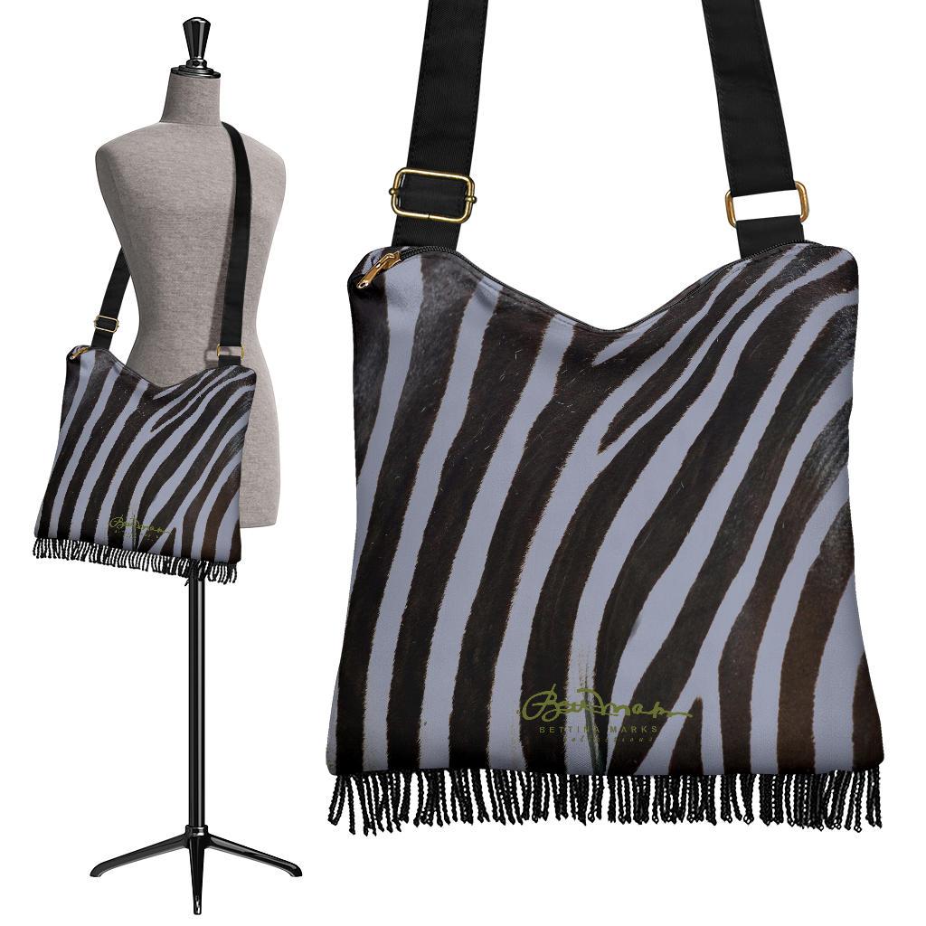 Wild (select color) Zebra Boho Bag