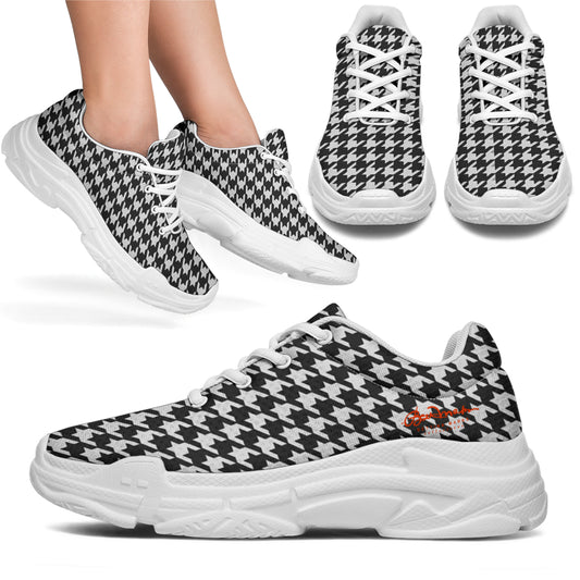 BW Houndstooth Chunky Sneakers