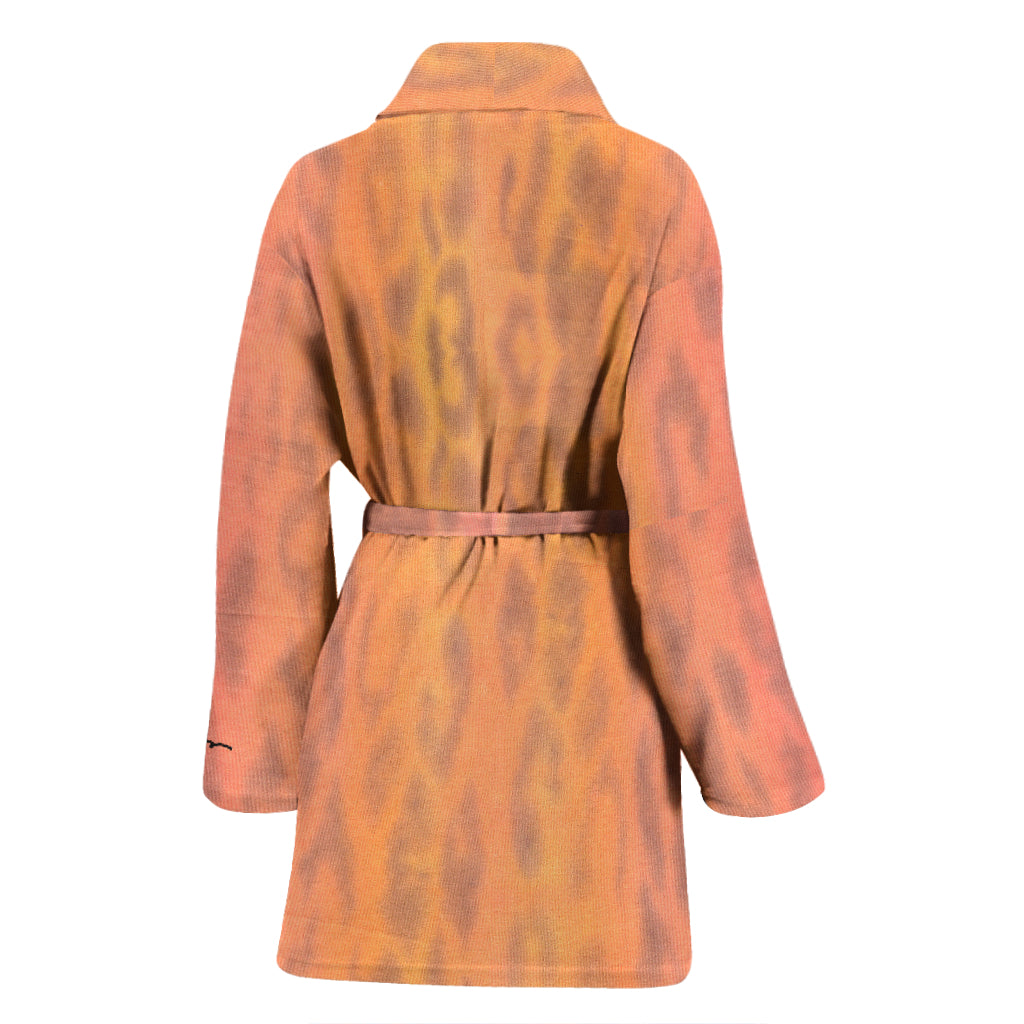 Ombre Leopard Bath Robe - Women