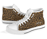 Leopard High Top Sneakers