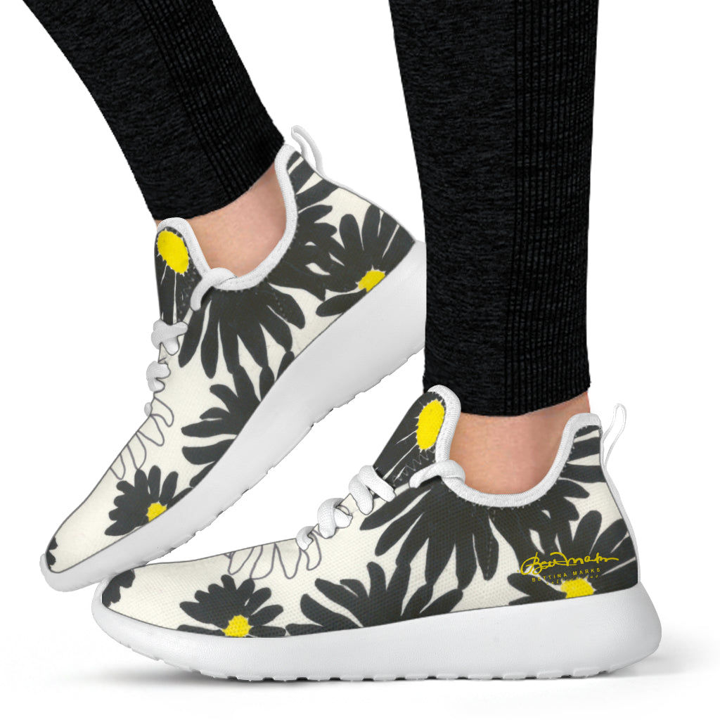 Daisy Mesh Knit Sneakers