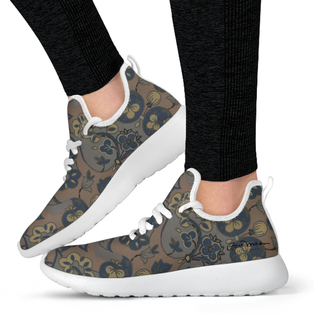 Not Quite Paisley Mesh Knit Sneakers