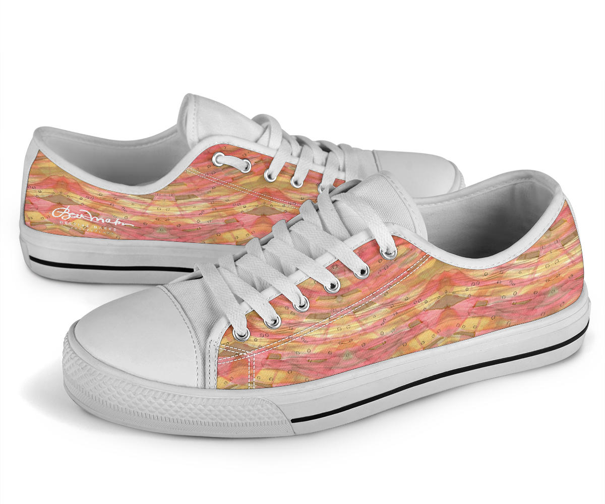 Dreamy Floral Low Top Sneakers