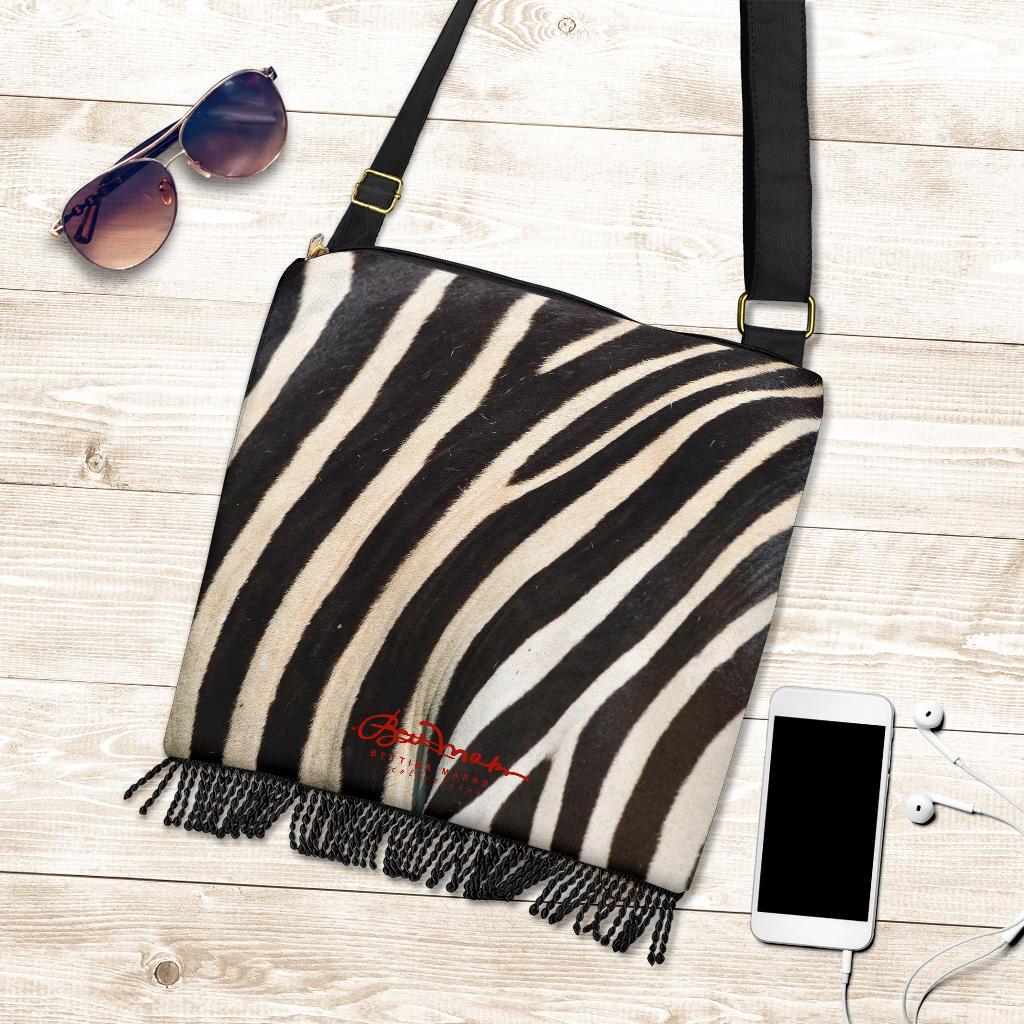 Wild (select color) Zebra Boho Bag