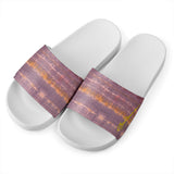 Purple Sunset Tie Dye Slide Sandal