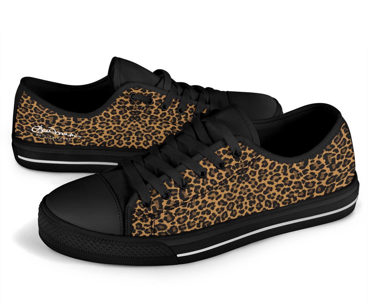 Leopard Low Top Sneakers