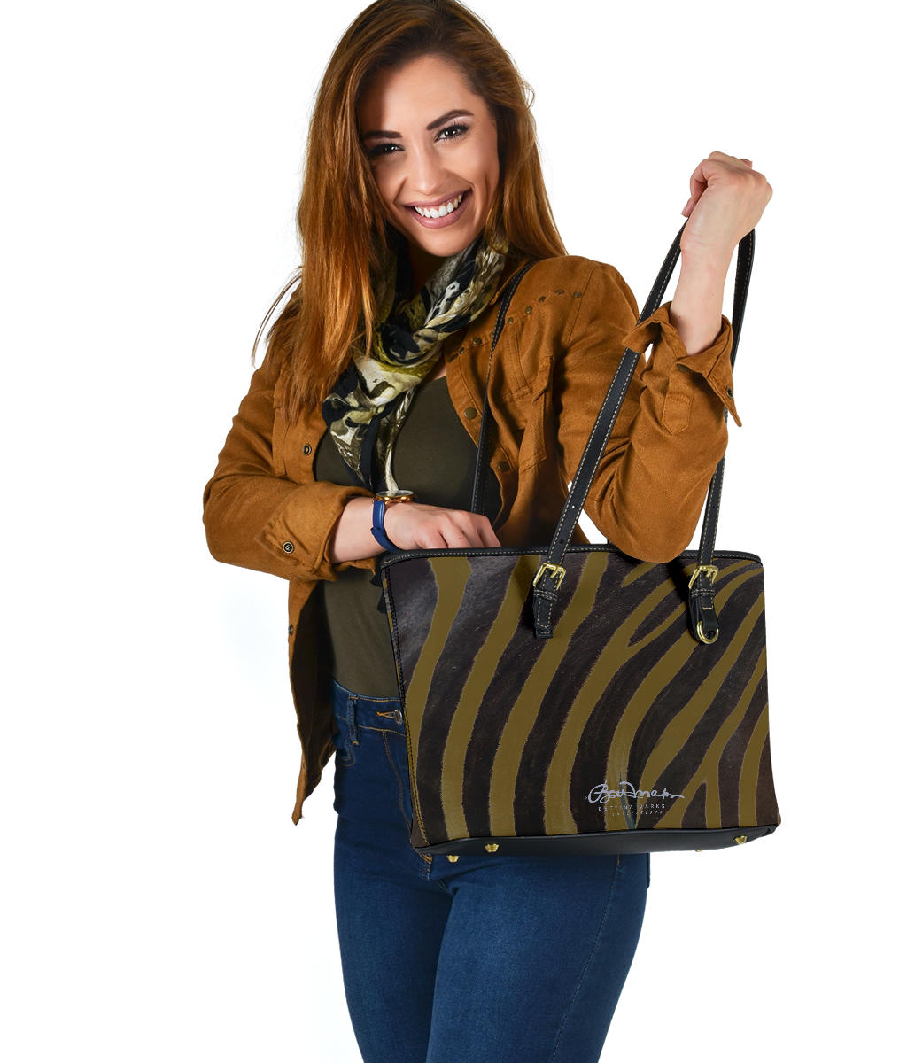 Wild (select color) Zebra Small Tote Bag