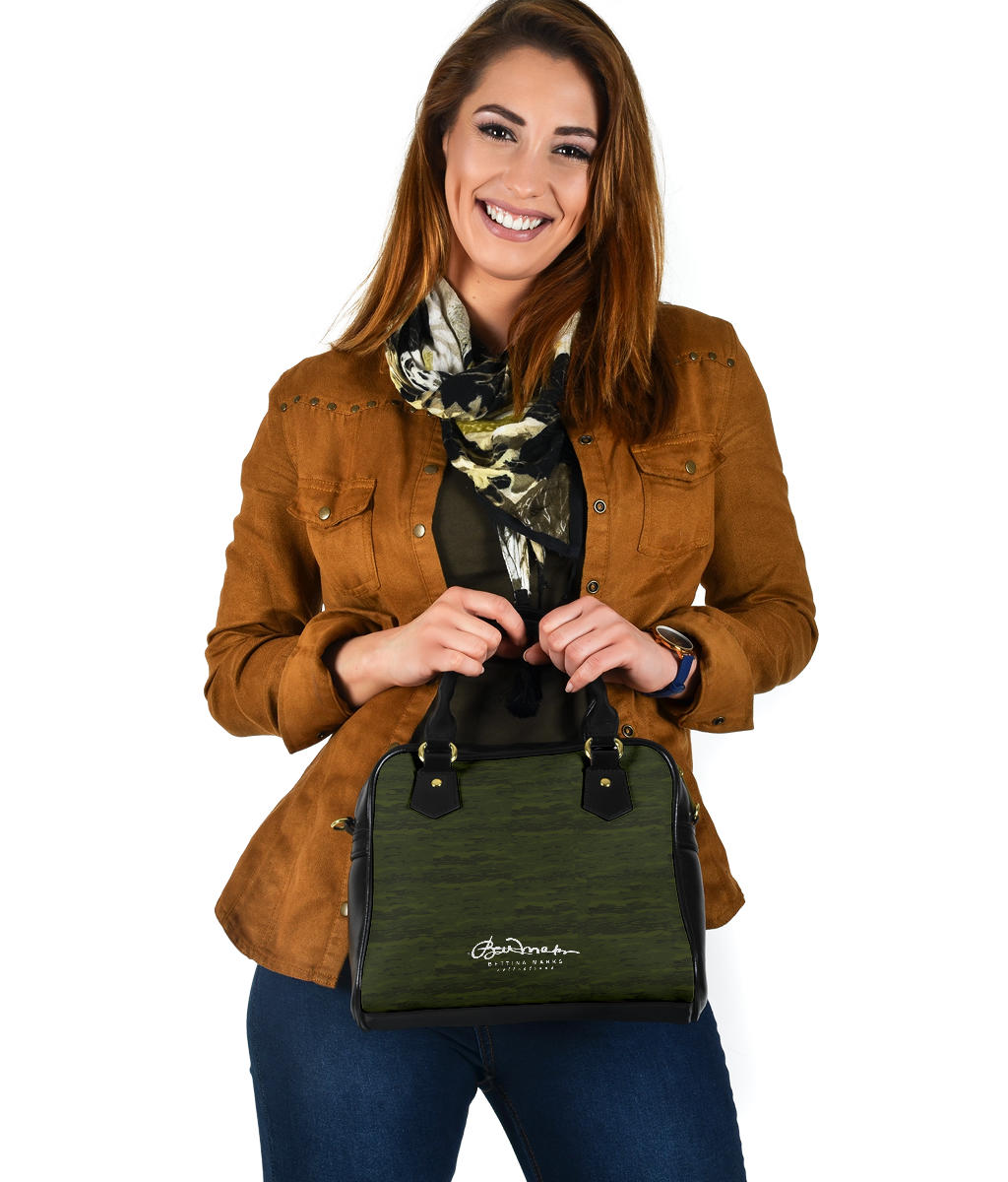 Army Camouflage Lava Hand Bag w Shoulder Strap
