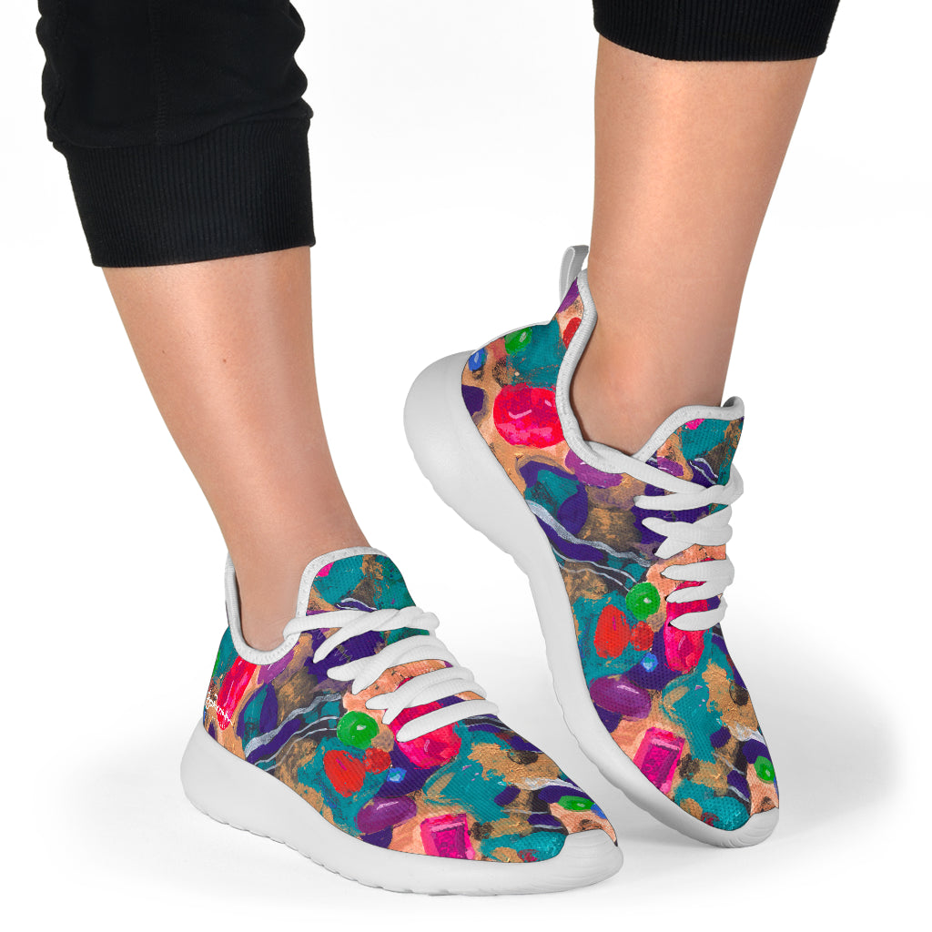 Jelly Bean Mesh Knit Sneakers