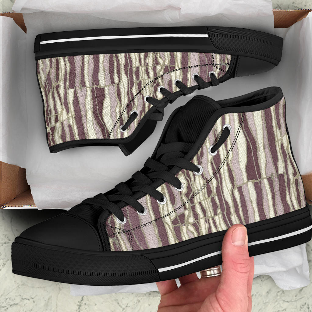 Techno High Top Sneakers
