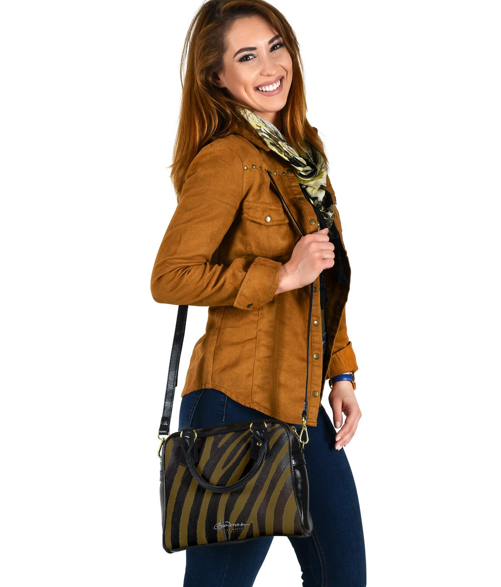 Wild (select color) Zebra Hand Bag w Shoulder Strap
