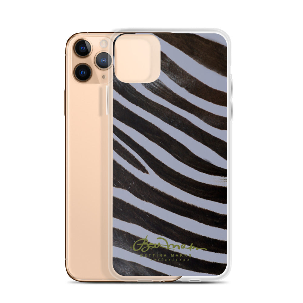 Grey Zebra iPhone Case (select model)