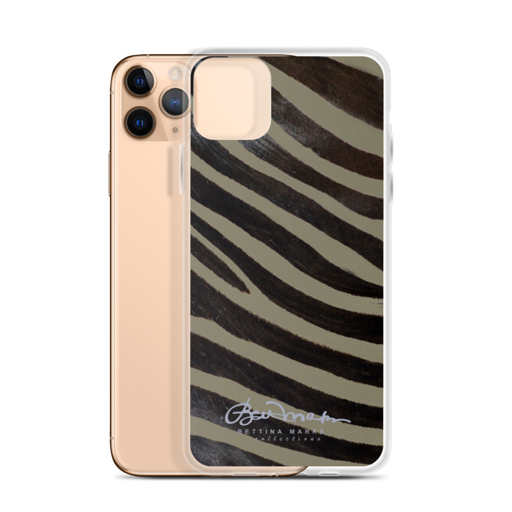 Khaki Zebra iPhone Case (select model)