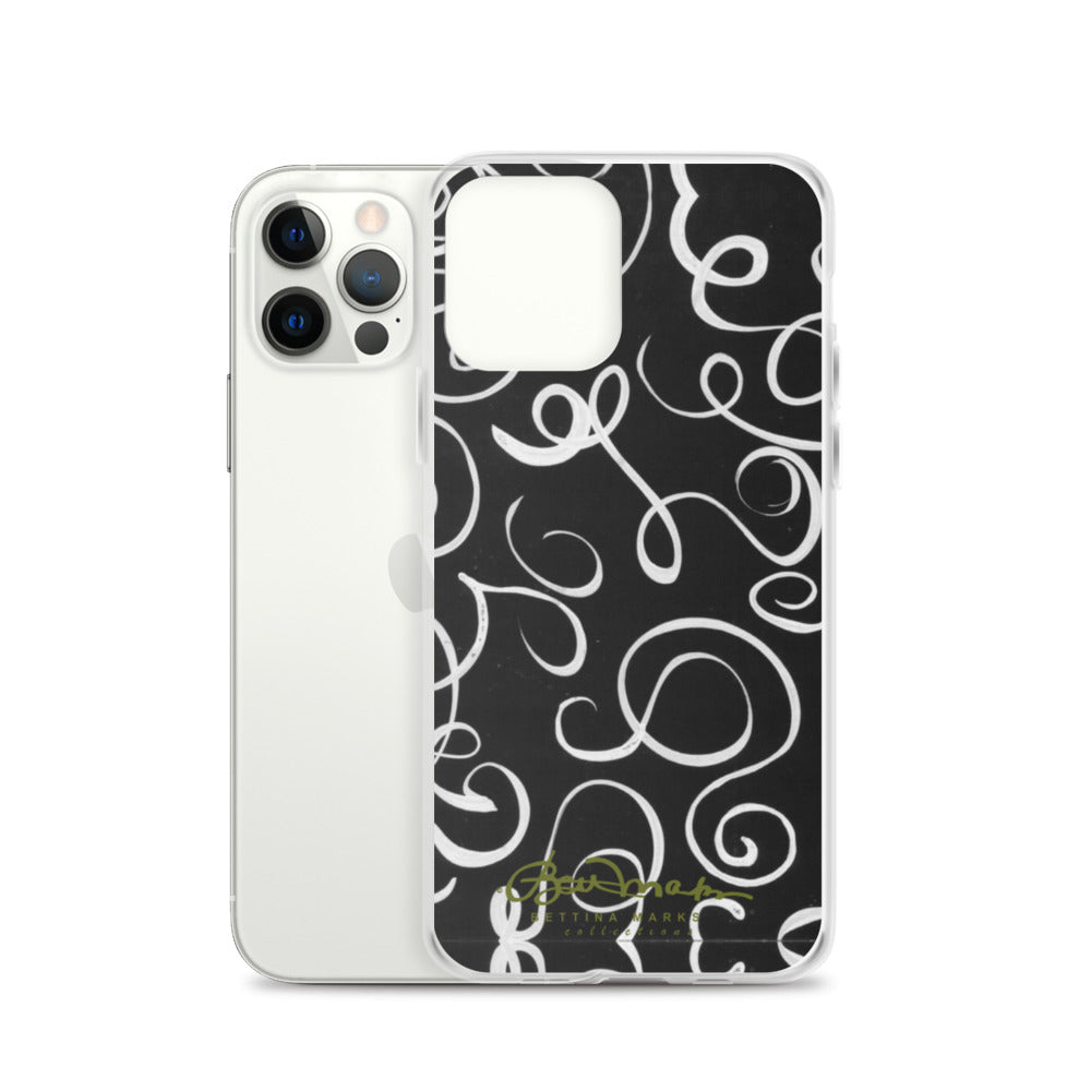 B&W Squiggles iPhone Case (select model)