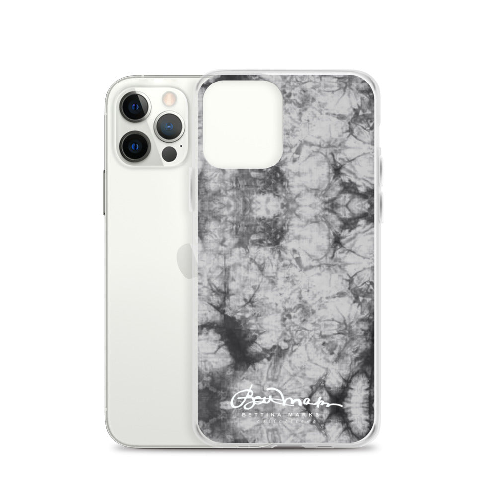 Grey Tie Dye iPhone Case (select model)