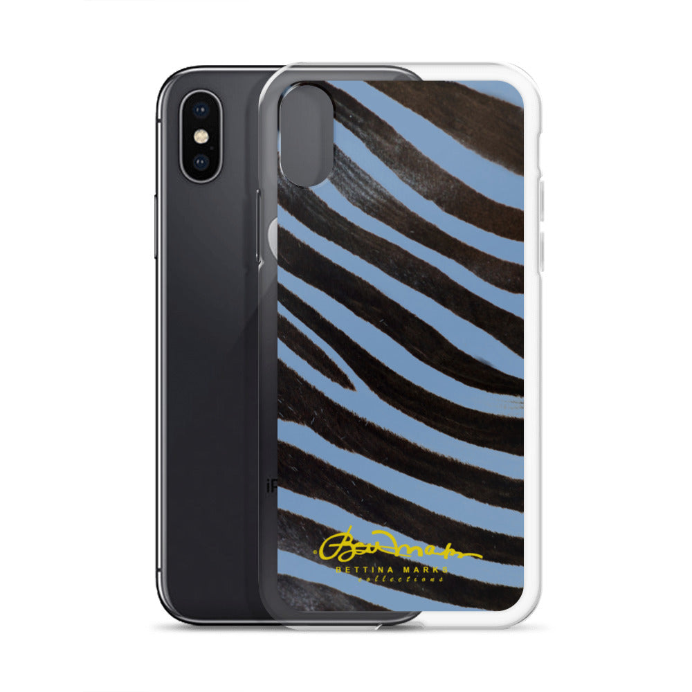 Blue Zebra iPhone Case (select model)