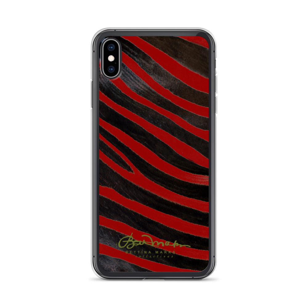 Red Zebra iPhone Case (select model)