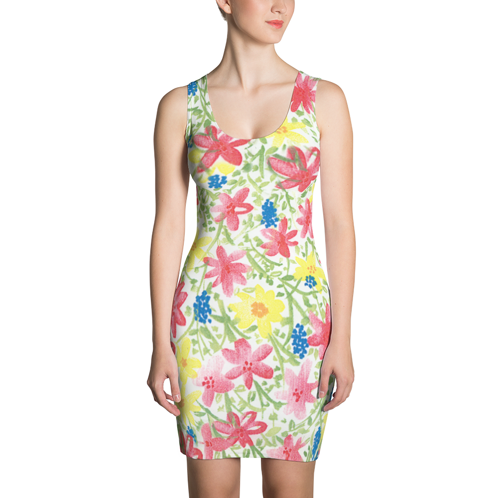 Wildflower Fitted Dress