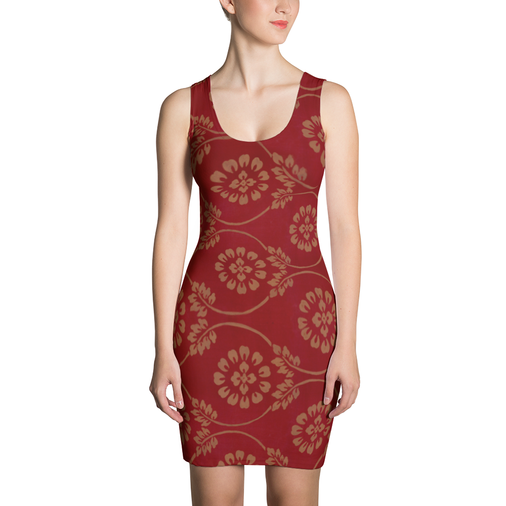 Turkish Tapestry Fitted Dress