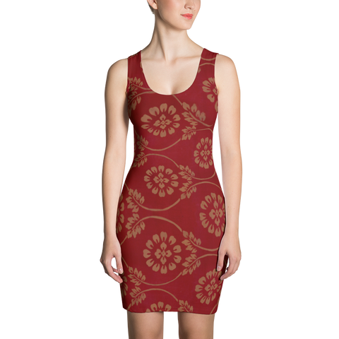 Turkish Tapestry Fitted Dress