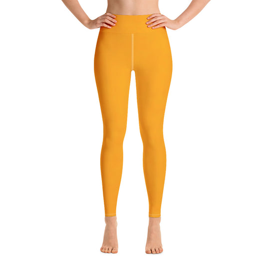 Sacral Orange Yoga Leggings
