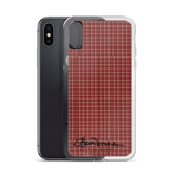 Maroon Tough iPhone X Case