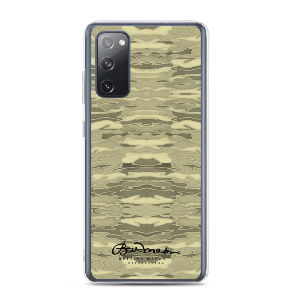 Khaki Lava Camouflage  Samsung Case (select model)