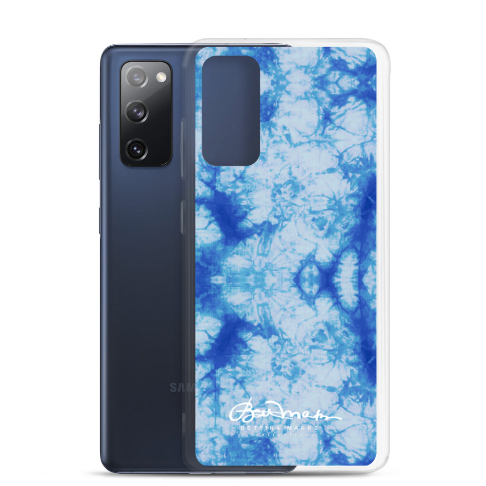 Blue Tie Dye Samsung Case (select model)