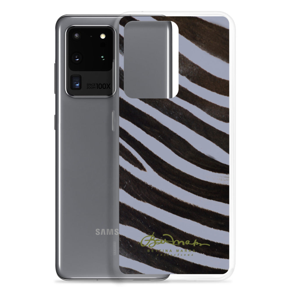 Grey Zebra Samsung Case (select model)